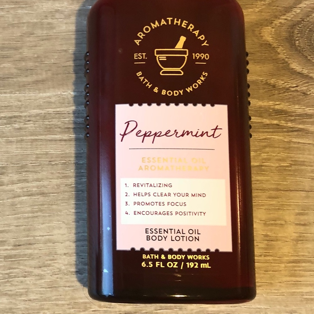 Bath and Body Works Peppermint Lotion